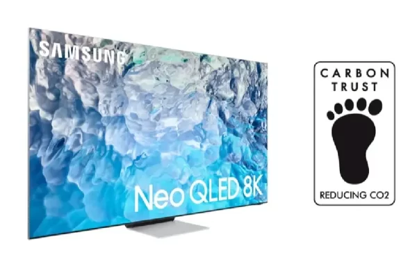 2022 Samsung TVs Earn Carbon Reduction Certification from the Carbon Trust