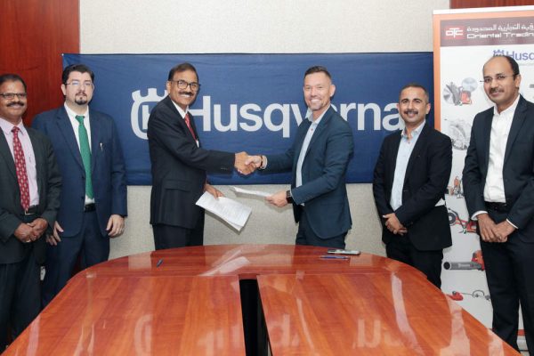 Husqvarna Construction signs agreement with Oriental Trading Company