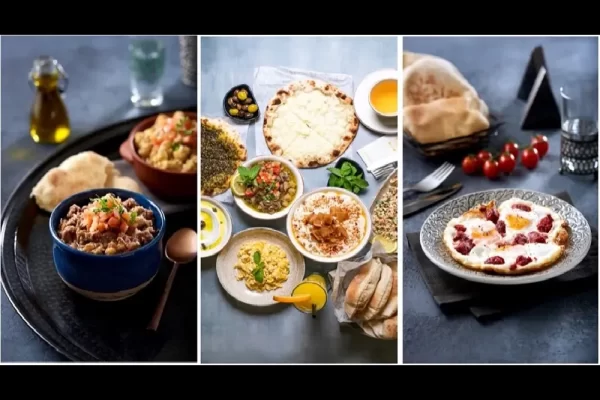 Breakfast at Al-Hallab is a celebration of authentic Lebanese cuisine